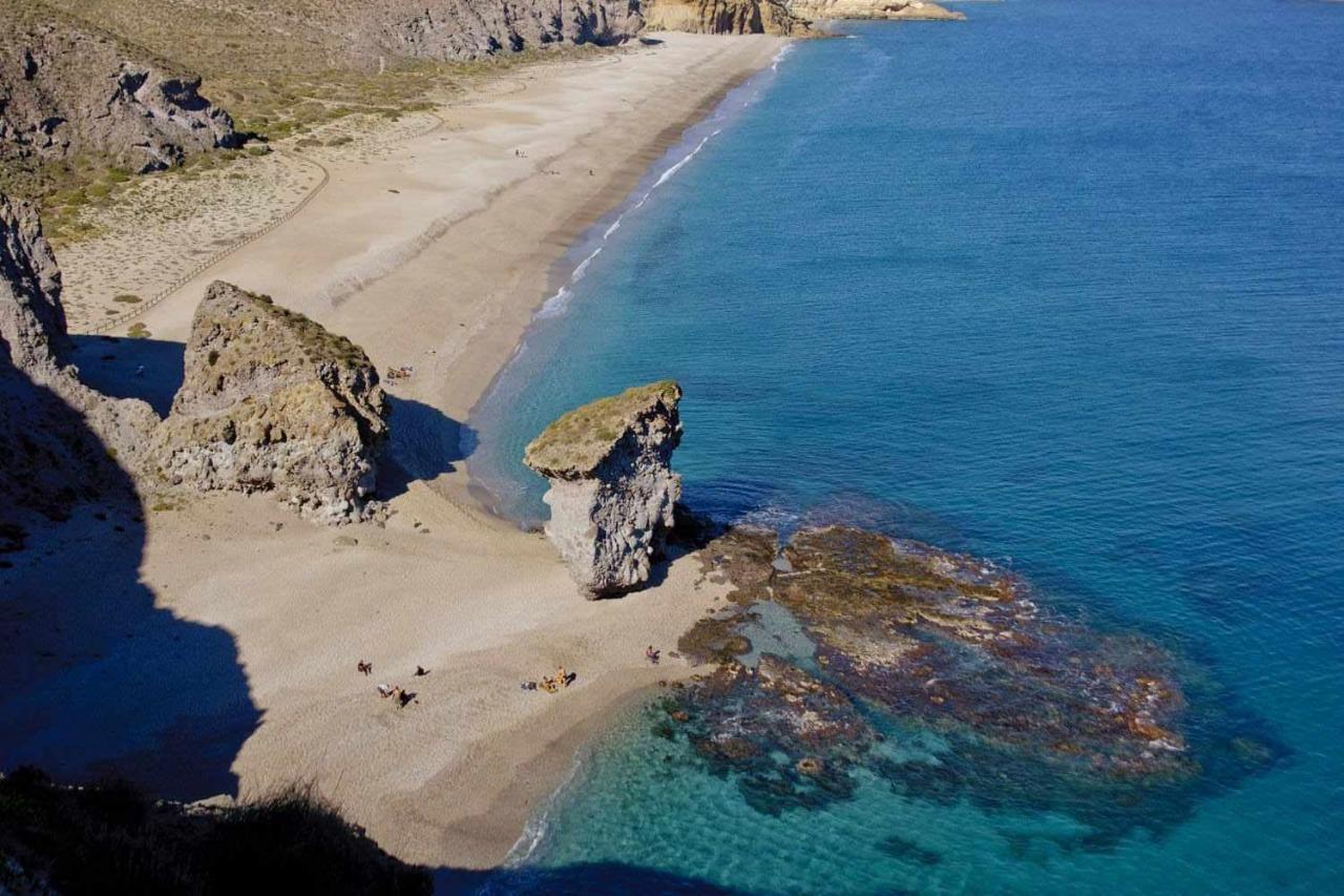 Las Marinicas Primera Linea De La Playa Карбонерас Экстерьер фото